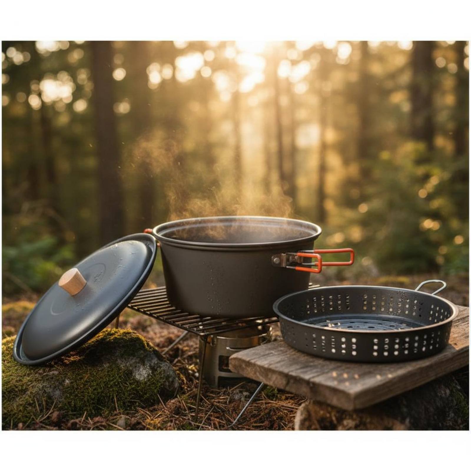 Outdoor Cooking Pot Large Capa - Camping Lightweight Cooking Pot recensione e prezzo