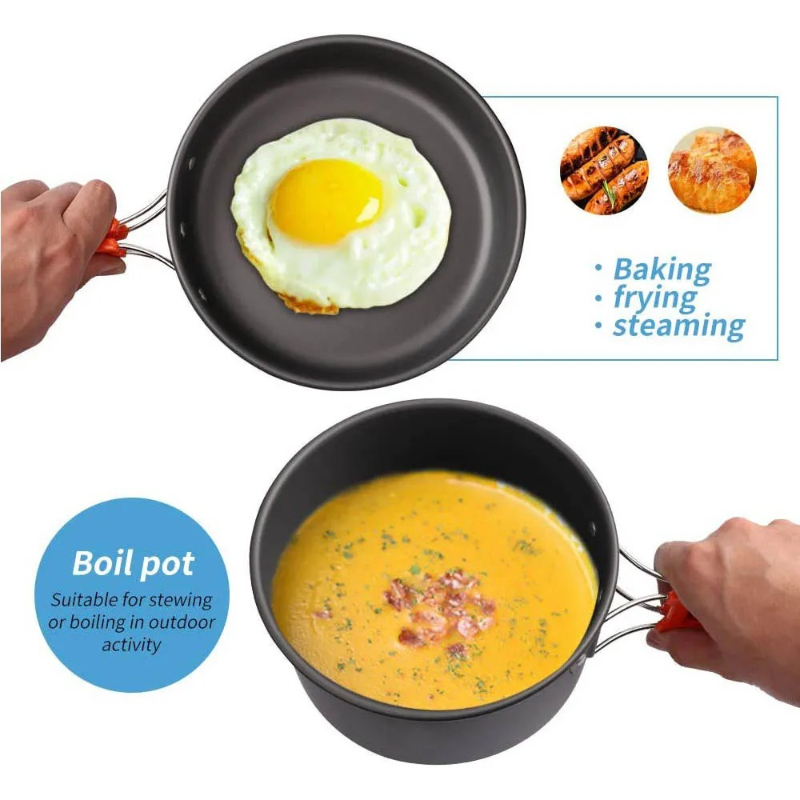 Camping Cooking Set, Outdoor K - Camping Cooking Hardware recensione e prezzo