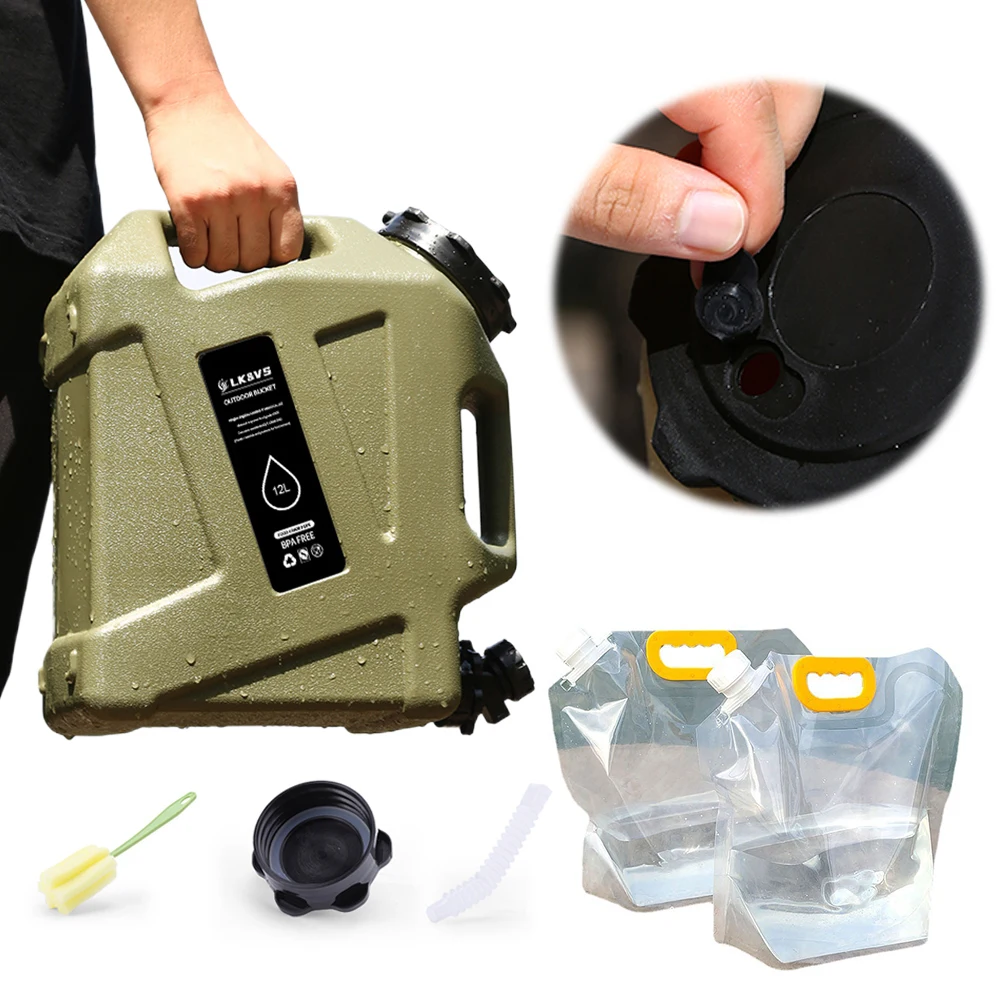 11/12/18.5L Water Bucket Large - Camping Cooking And Drinking recensione e prezzo