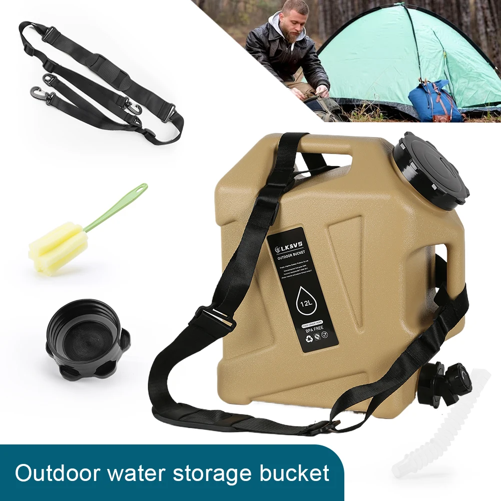 11/12/18.5L Water Bucket Large - Camping Cooking And Drinking recensione e prezzo