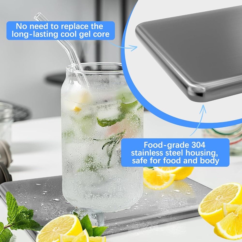 Stainless Steel Ice Pack for C - Camping Cooking Basket recensione e prezzo