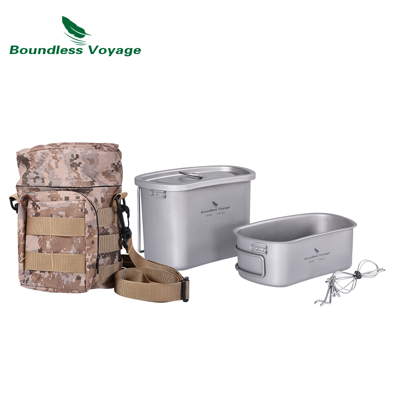 Boundless Voyage Titanium Pot  - Camping Cooking Bundle recensione e prezzo
