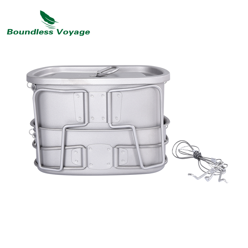 Boundless Voyage Titanium Pot  - Camping Cooking Bundle recensione e prezzo