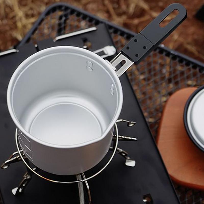 Foldable Camping Pot 700ml Alu - Camping Lightweight Cooking Pot recensione e prezzo