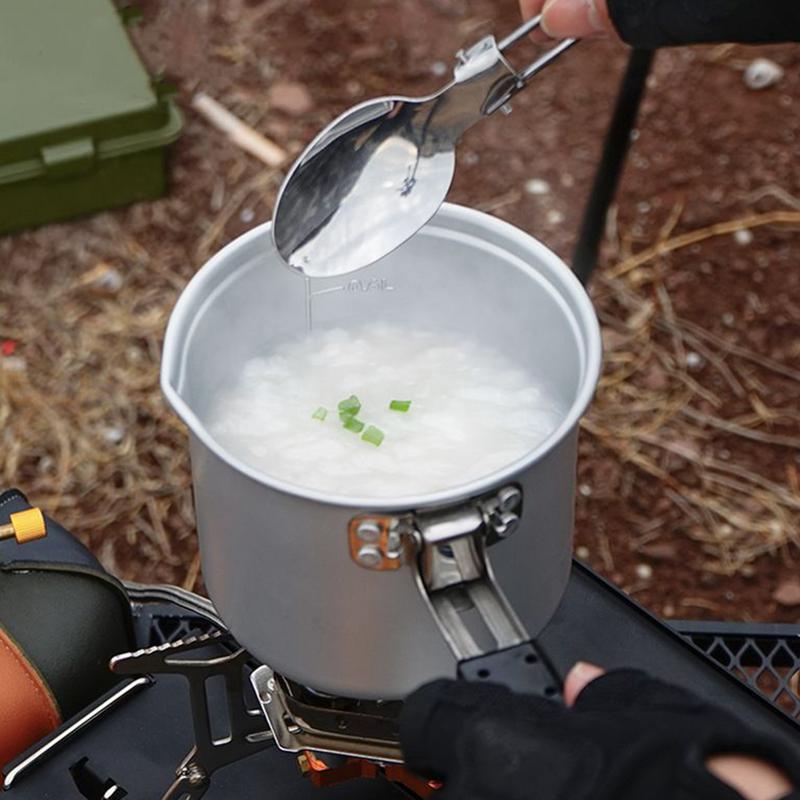 Foldable Camping Pot 700ml Alu - Camping Lightweight Cooking Pot recensione e prezzo