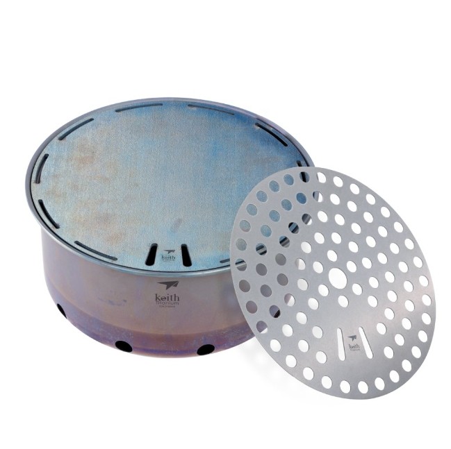 Outdoor Titanium Portable Flat - Camping Cooking Table With Windshield recensione e prezzo
