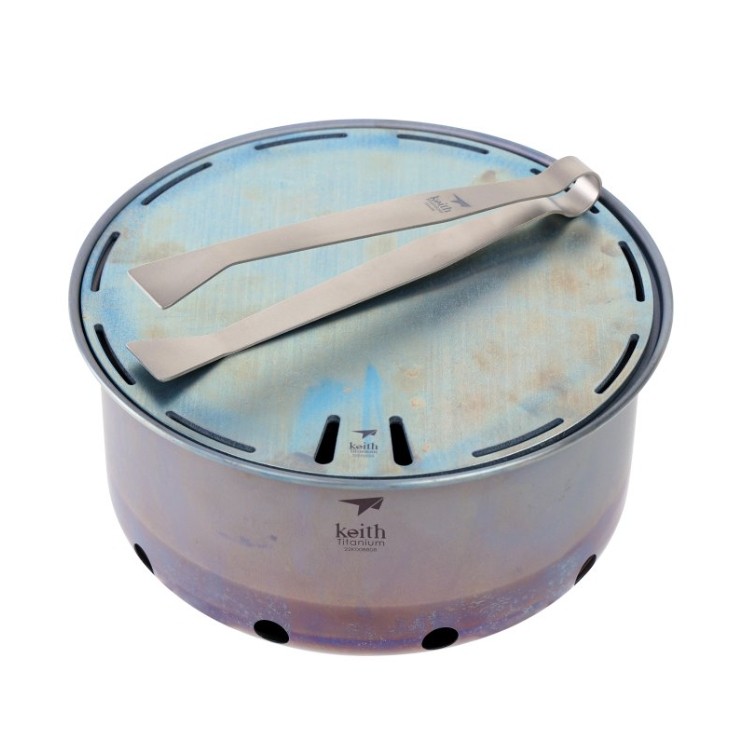 Outdoor Titanium Portable Flat - Camping Cooking Table With Windshield recensione e prezzo