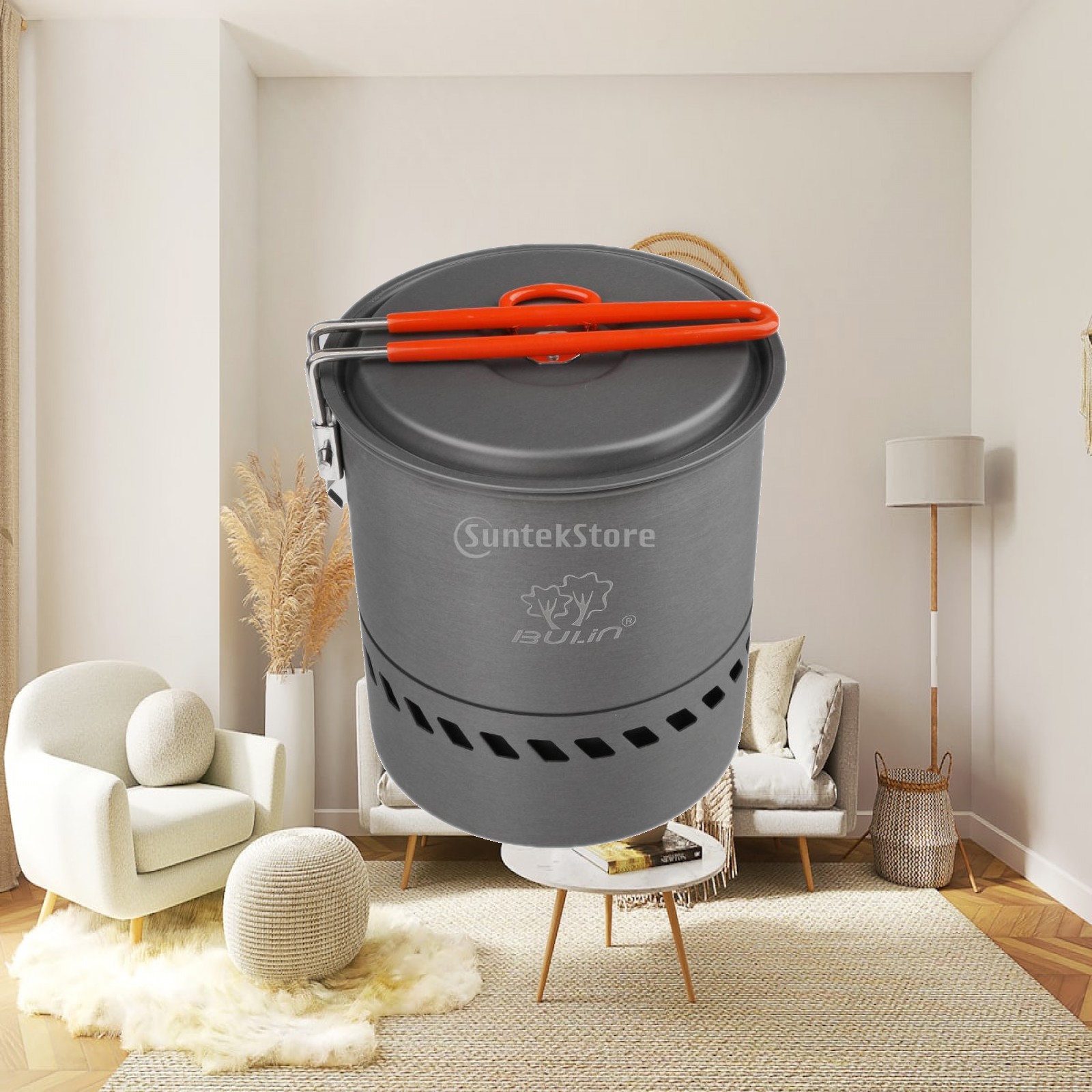 Aluminum Alloy Camping Pot Hea - Camping Lightweight Cooking Pot recensione e prezzo