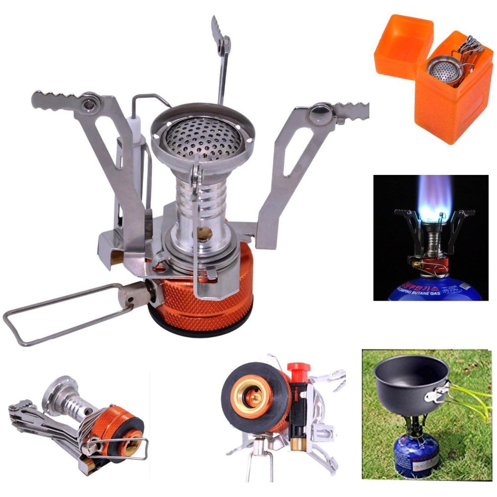 12-17Pcs Camping Cookware Stov - Camping Cooking Pot Tripod recensione e prezzo