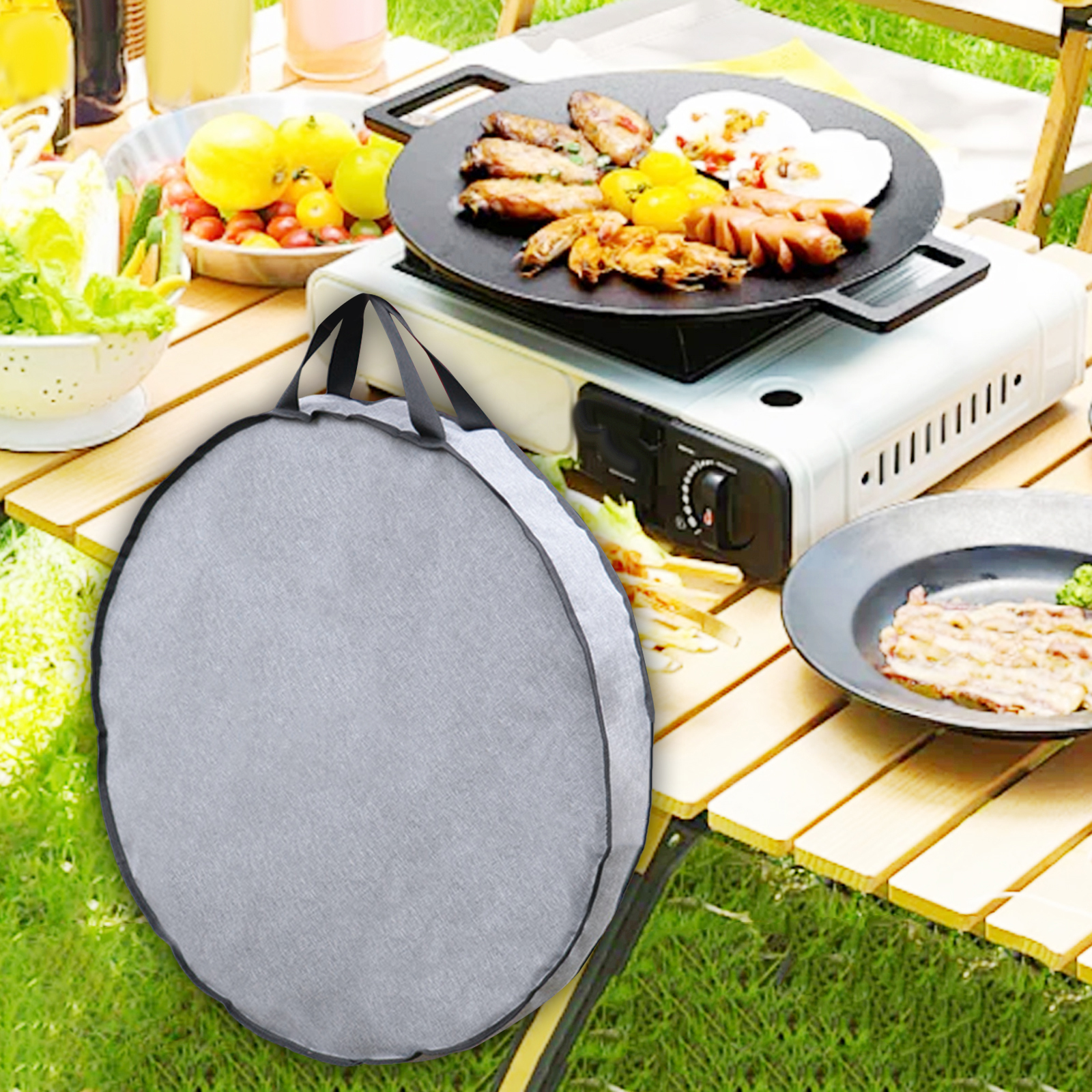 Camping Skillet Bag Portable C - Camping Cooking Hob recensione e prezzo