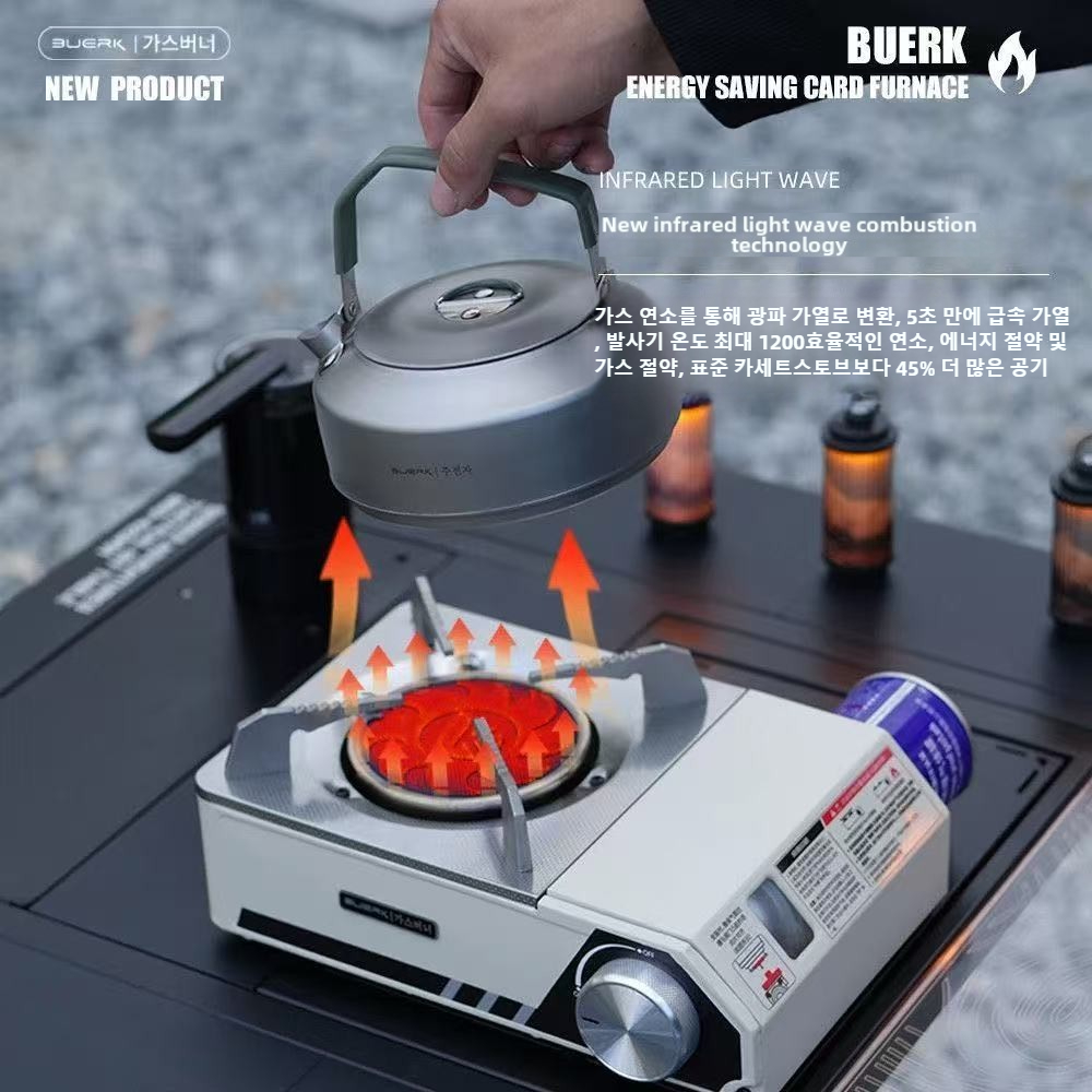 BUERK 4000W Infrared Stove Por - Camping Cooking No Gas recensione e prezzo