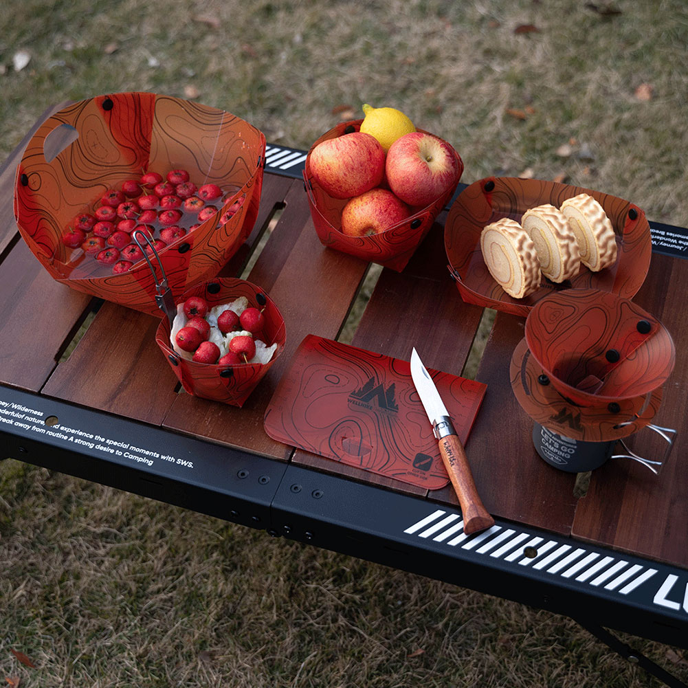 Outdoor Lightweight Folding Ta - Camping Cooking Plate recensione e prezzo