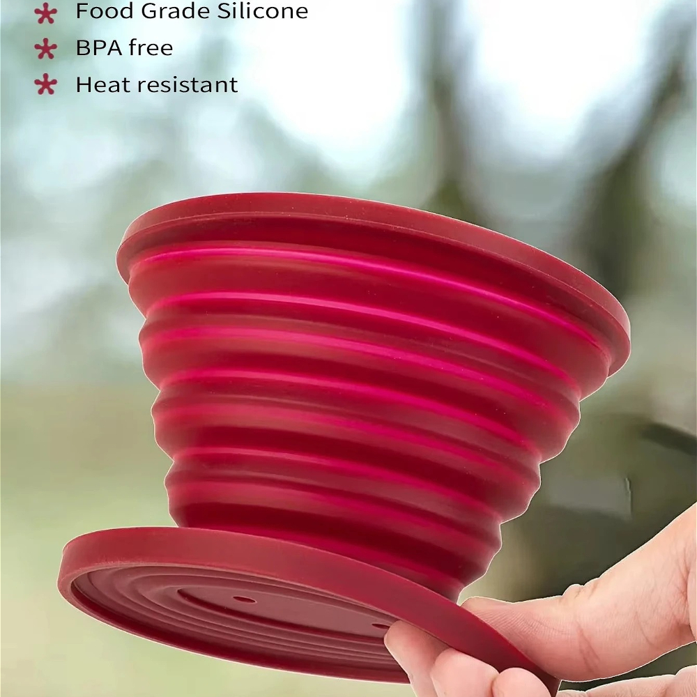 Food-Grade Silicone Foldable D - Camping Cooking Basket recensione e prezzo