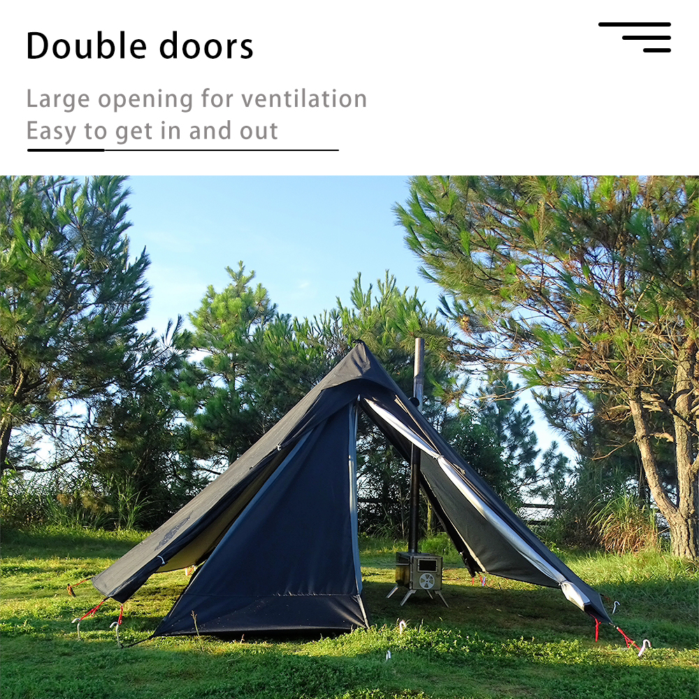 Lightweight Pyramid Tent Fly w - Campfire Cooking In Another World recensione e prezzo