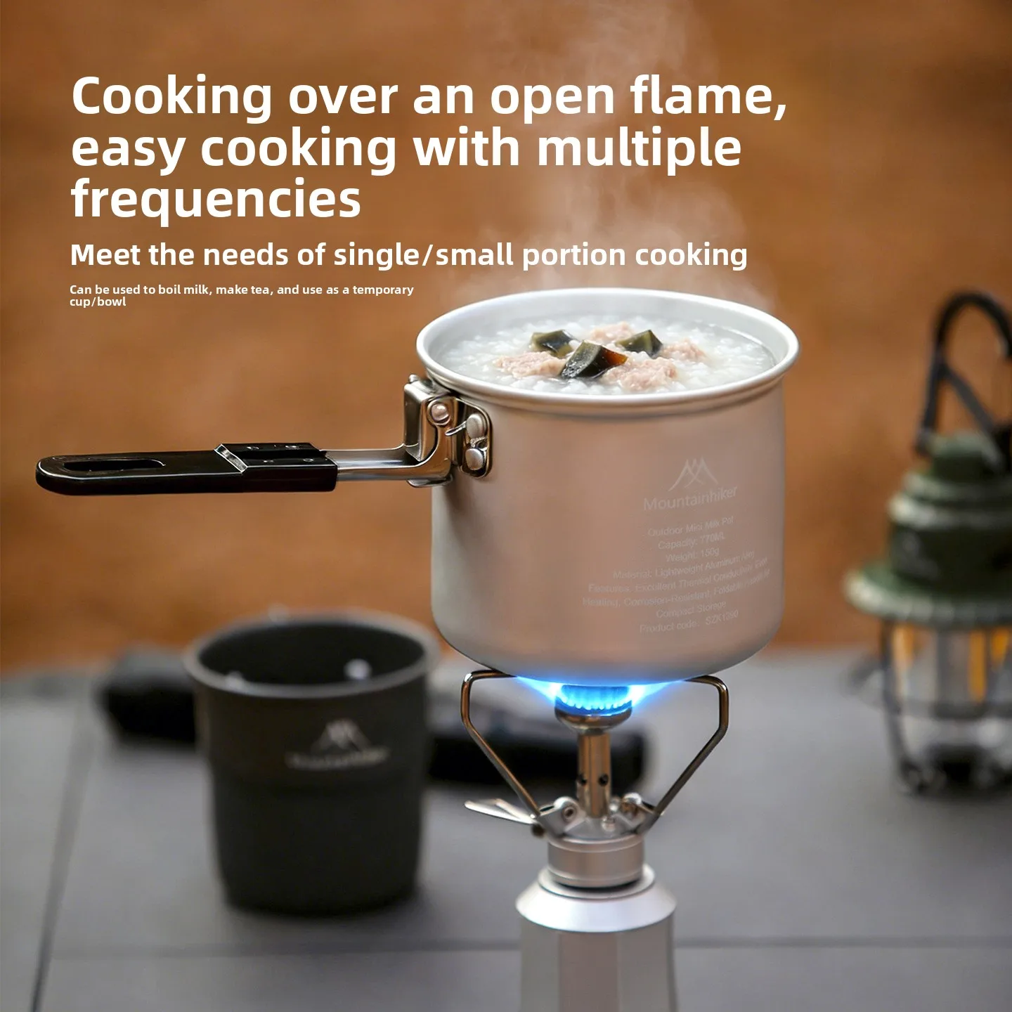 MOUNTAINHIKER Upgrade Milk Pot - Camping Lightweight Cooking Pot recensione e prezzo
