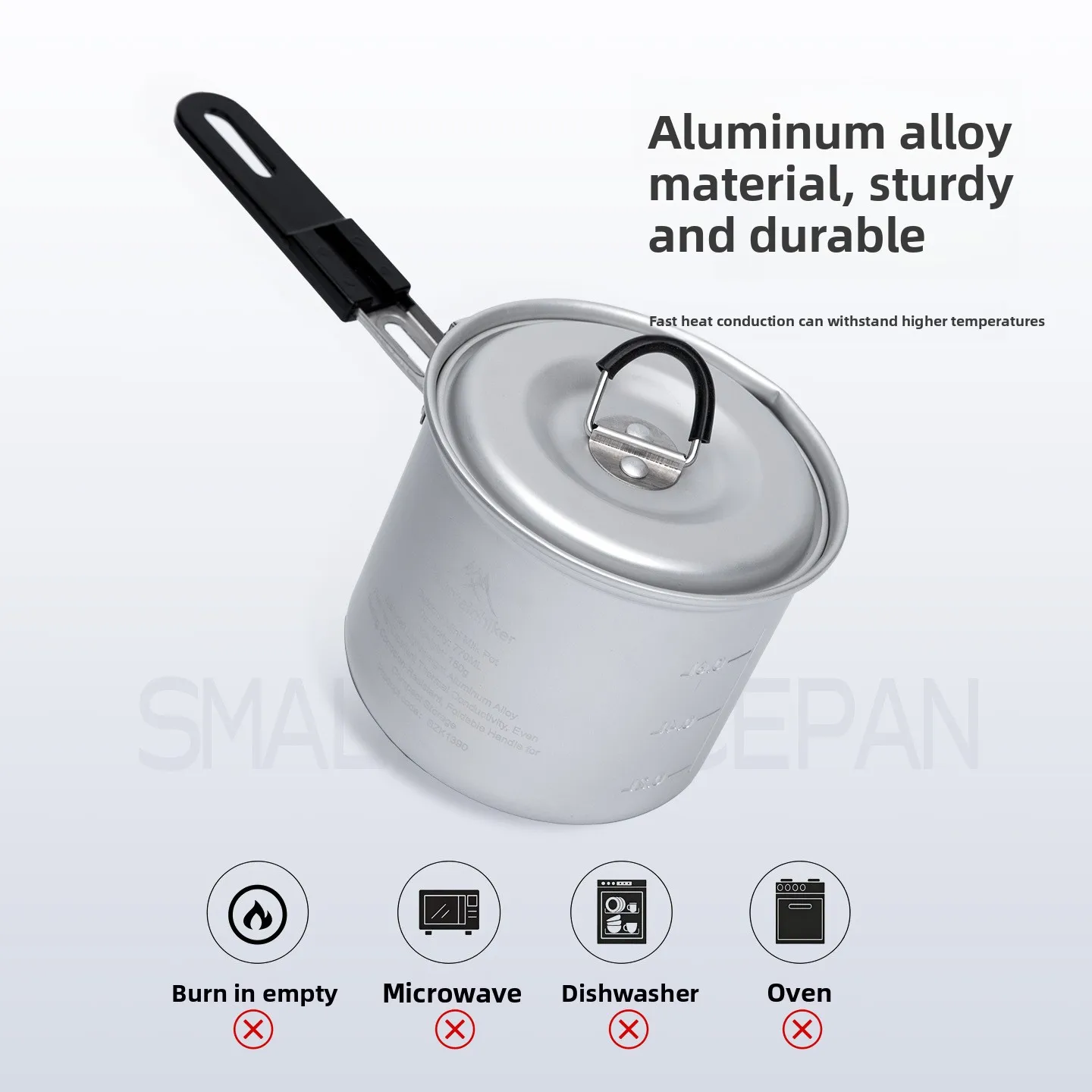 MOUNTAINHIKER Upgrade Milk Pot - Camping Lightweight Cooking Pot recensione e prezzo