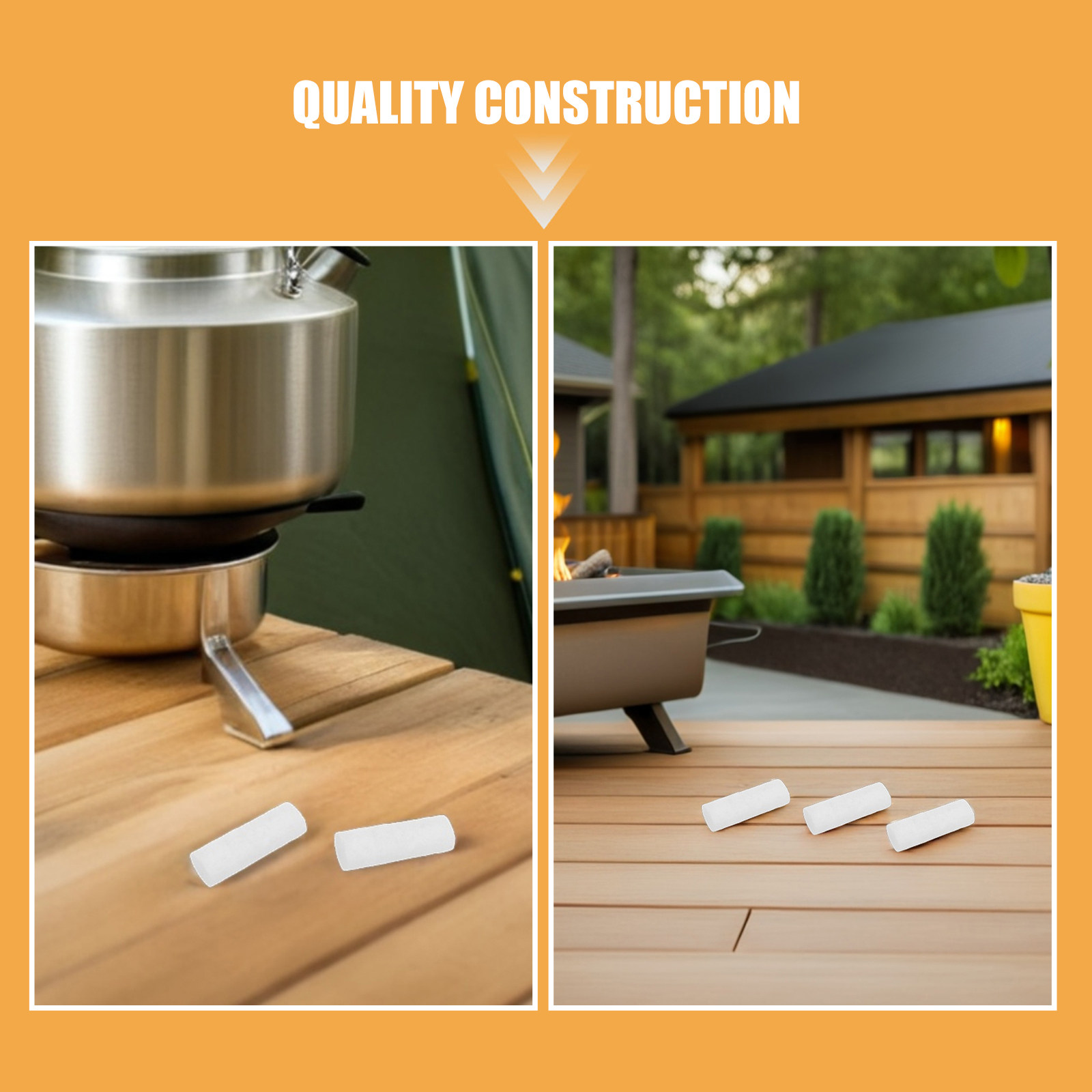 30Pcs Fire Starter Cotton Bloc - Camping Cooking Flame recensione e prezzo