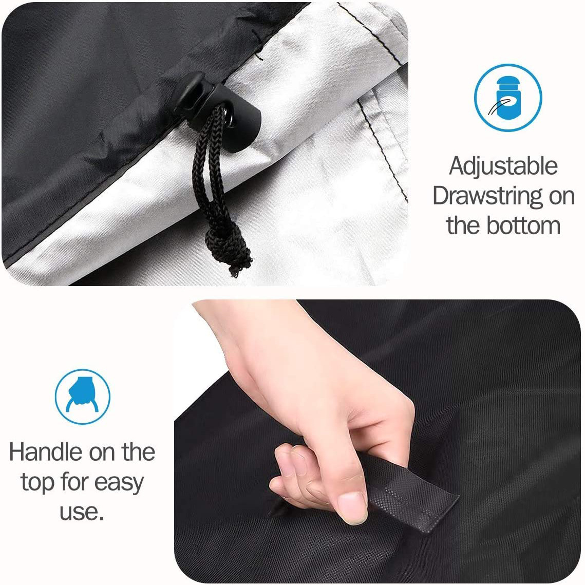 210D Outdoor Grill Cover Water - Camping Cooking Fire Pit recensione e prezzo