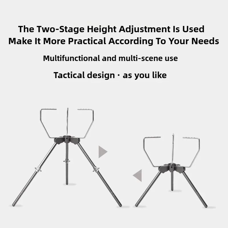 MOUNTAINHIKER Tripod Bracket C - Camping Cooking Gas Stove recensione e prezzo