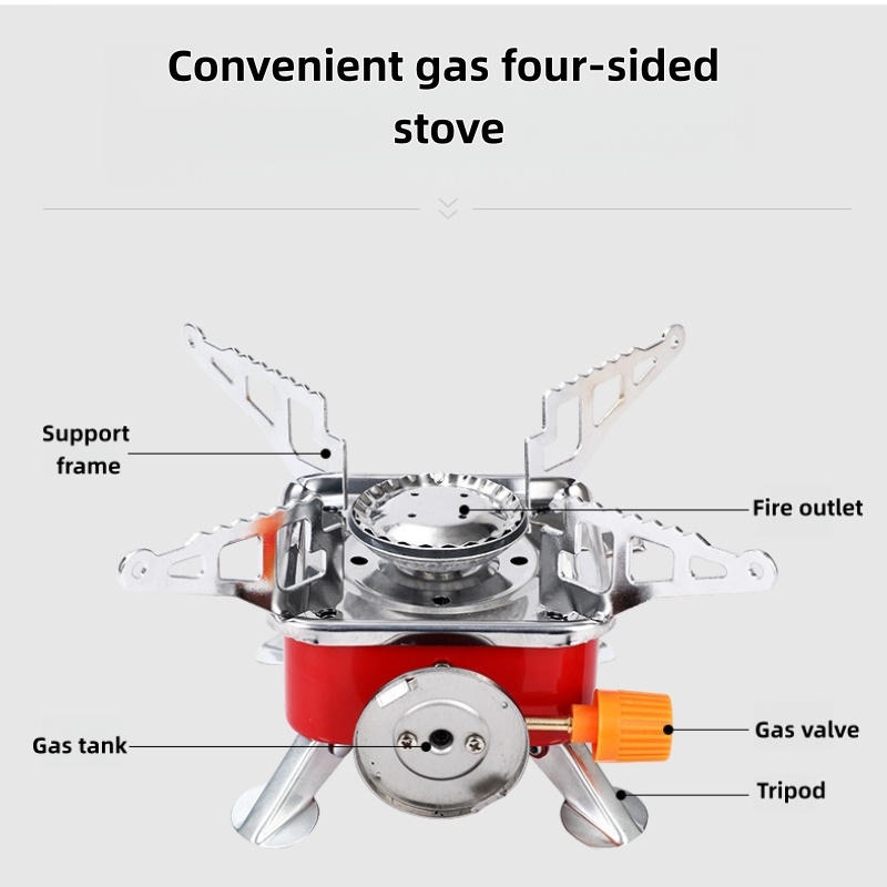 Outdoor Mini Square Stove Camp - Camping Cooking No Gas recensione e prezzo