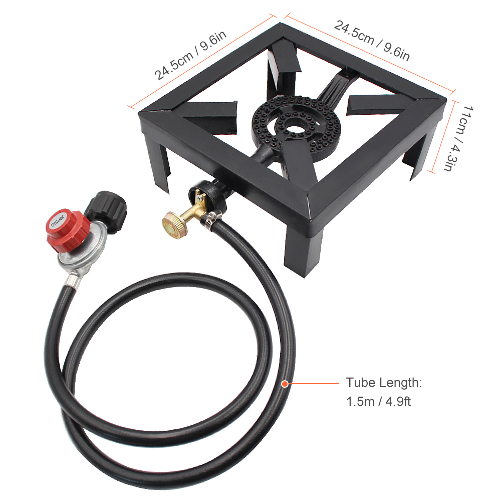Tomshoo 8KW Gas Boiling Ring C - Camping Cooking Plate recensione e prezzo