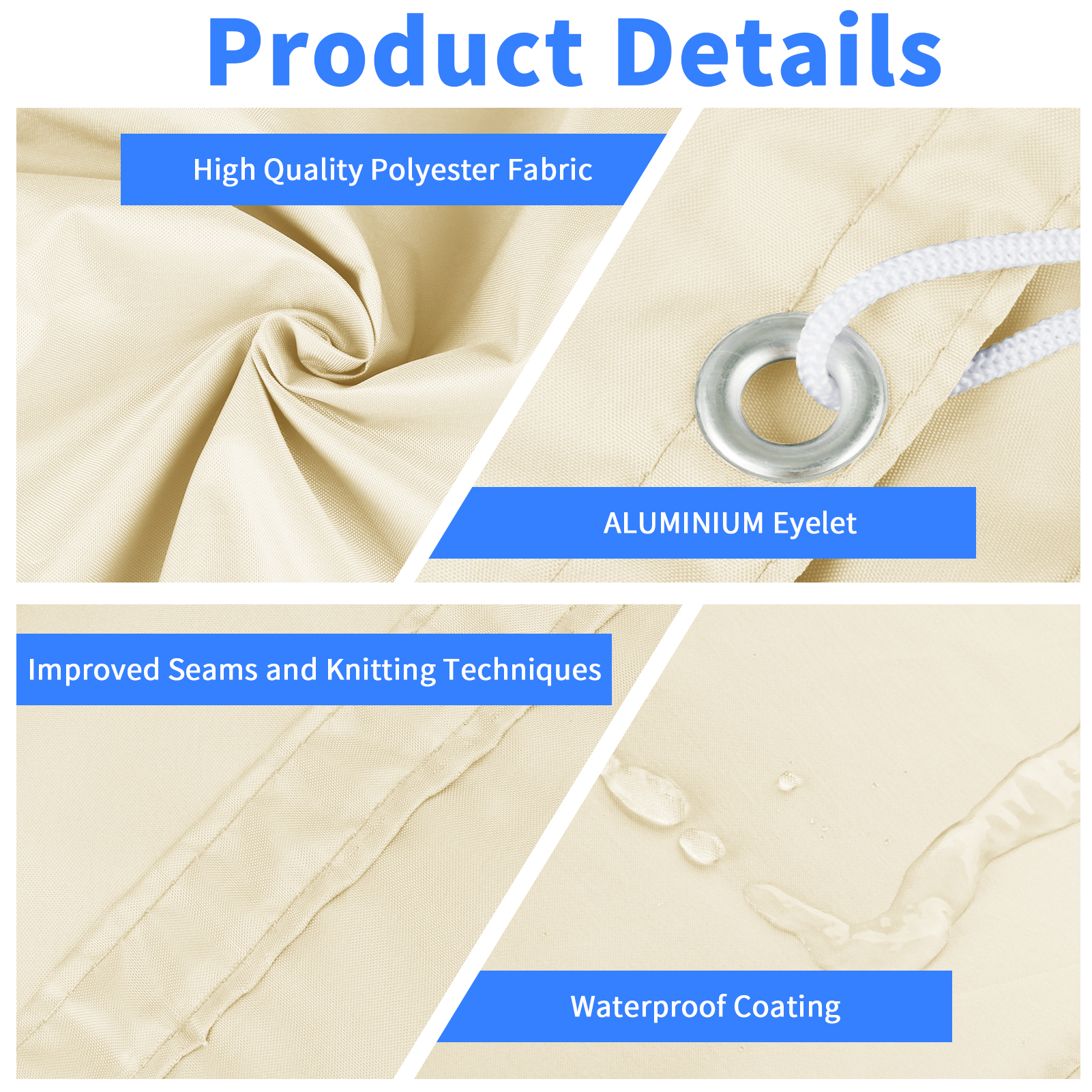 Waterproof Shade Sail with Gro - Camping Cooking Cover recensione e prezzo