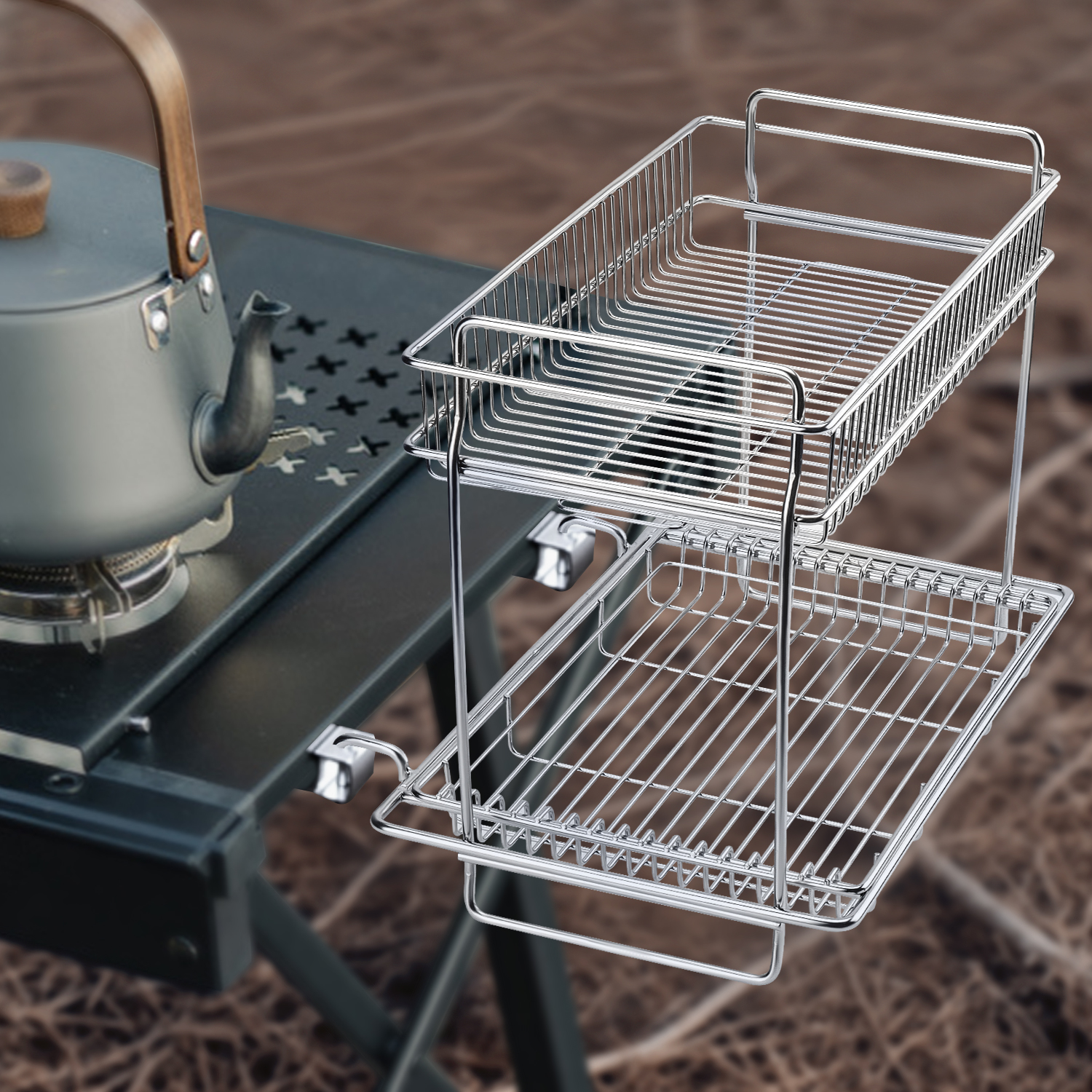 DOTWISE Desktop Side Expansion - Camping Cooking Basket recensione e prezzo