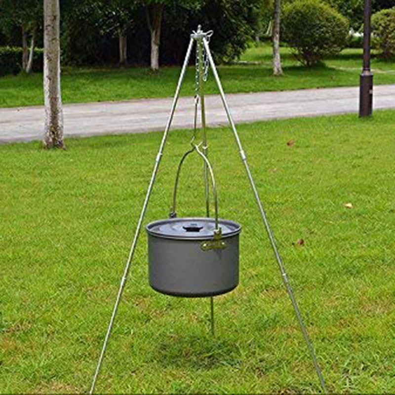 Outdoor Winter Camping Campfir - Camping Cooking Pot Tripod recensione e prezzo
