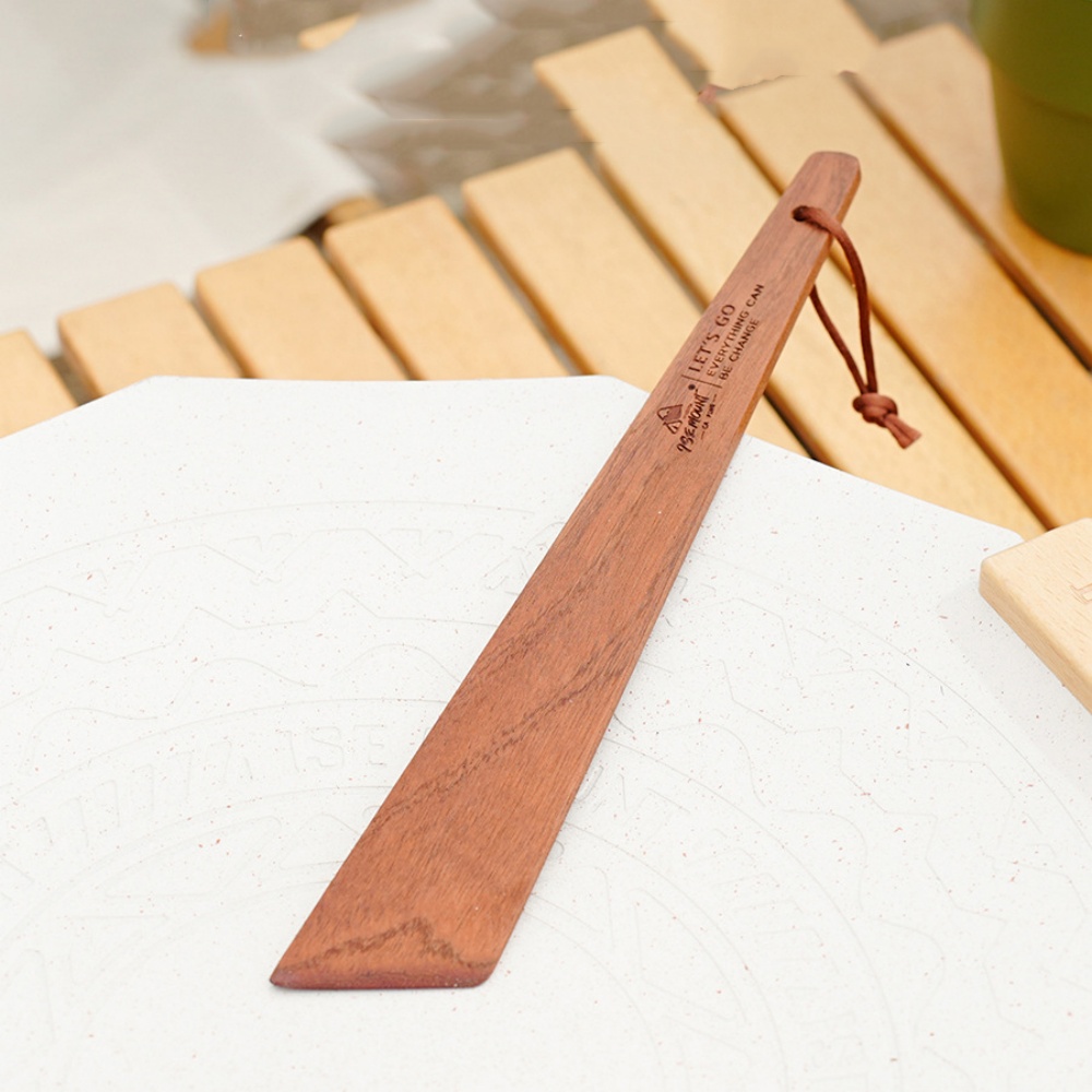 Outdoor Camping Wooden Spatula - Camping Cooking Hardware recensione e prezzo
