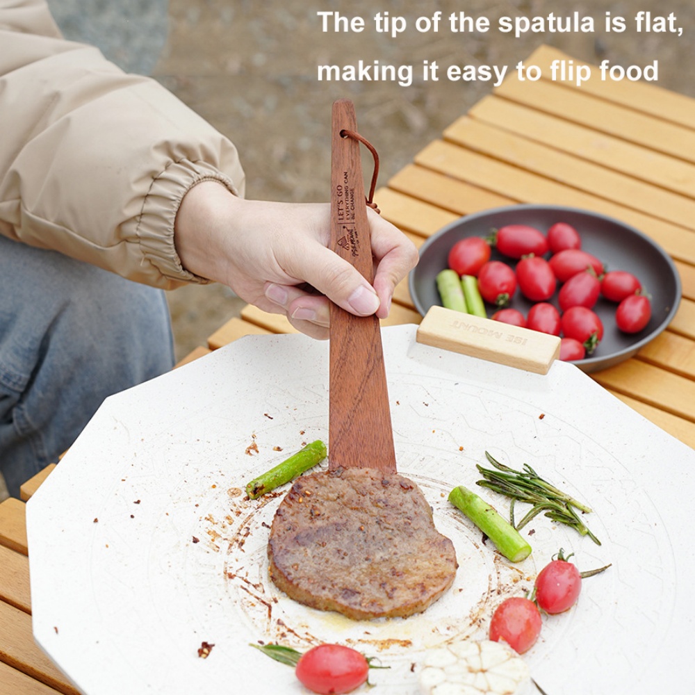 Outdoor Camping Wooden Spatula - Camping Cooking Hardware recensione e prezzo