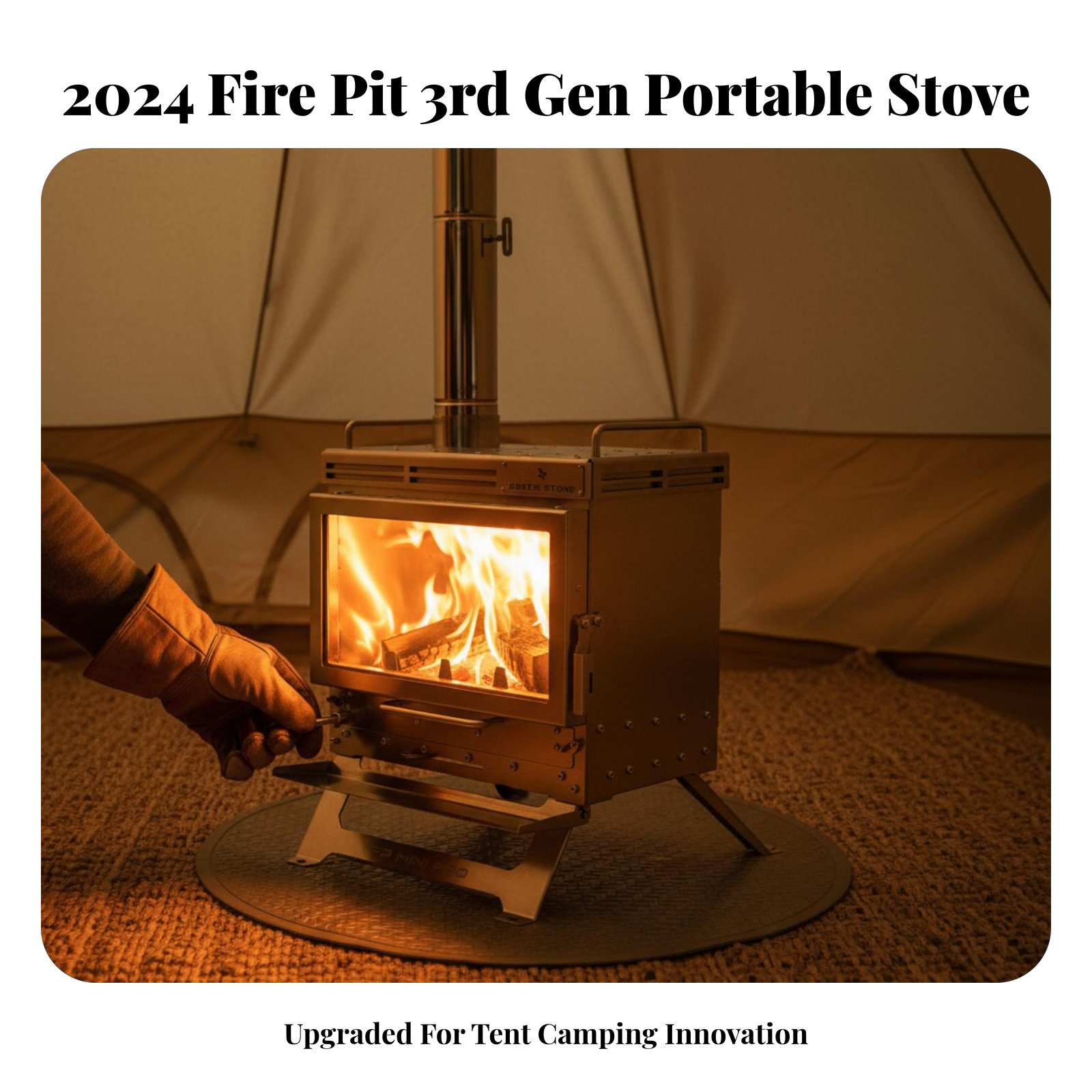 GreenStove Fire Pit 33rd Gen C - Camping Cooking Fire Pit recensione e prezzo