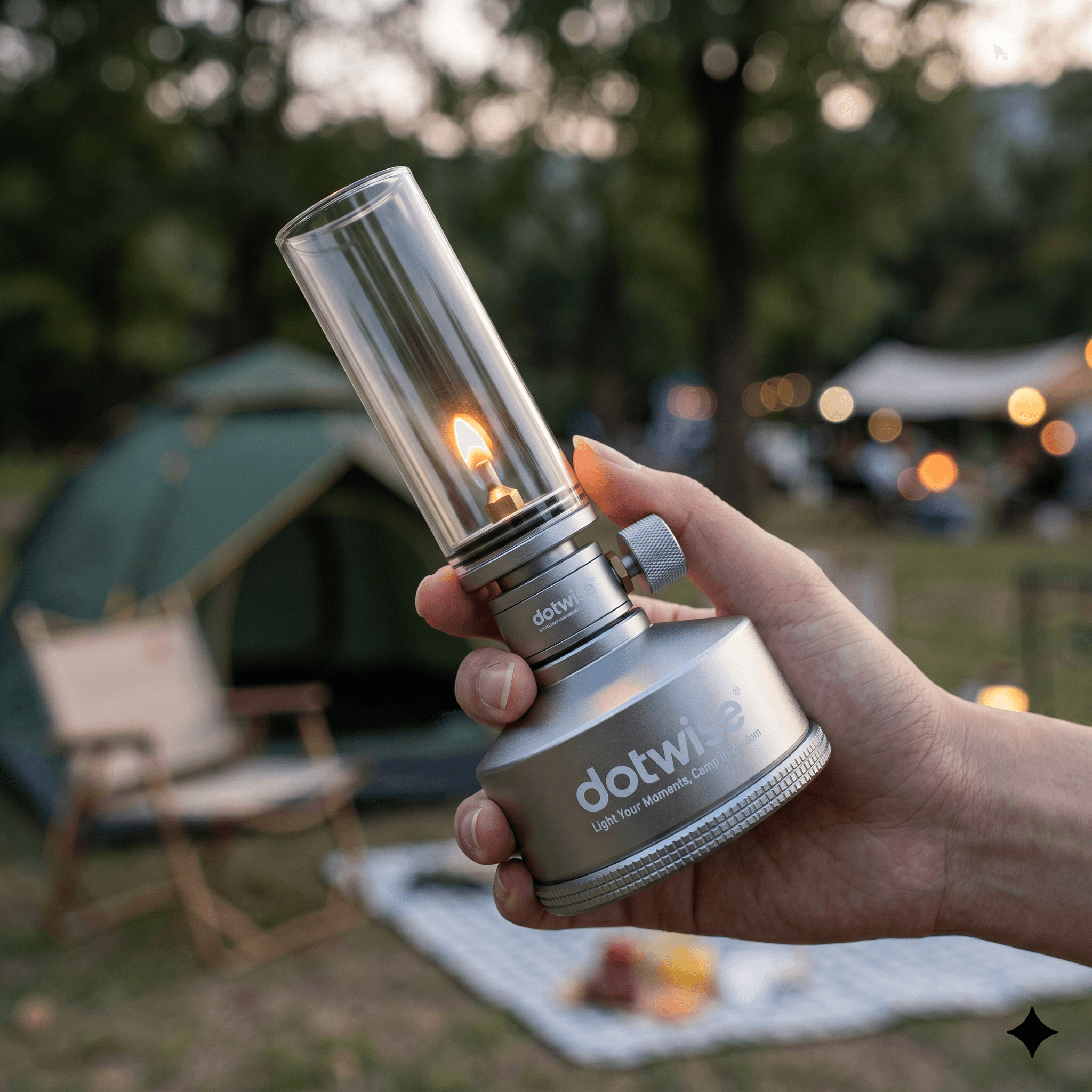 Dotwise Portable Windproof Cam - Campfire Cooking In Another World recensione e prezzo