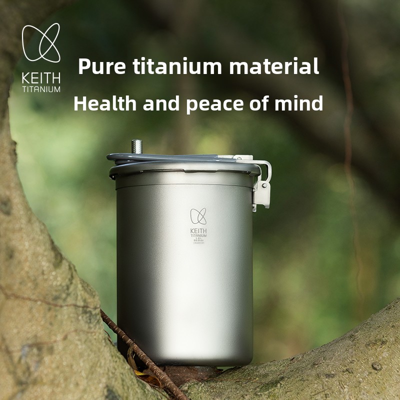 Keith Pure Titanium Outdoor Pr - Camping Lightweight Cooking Pot recensione e prezzo