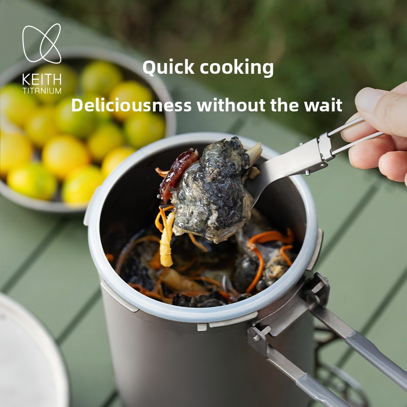 Keith Pure Titanium Outdoor Pr - Camping Lightweight Cooking Pot recensione e prezzo