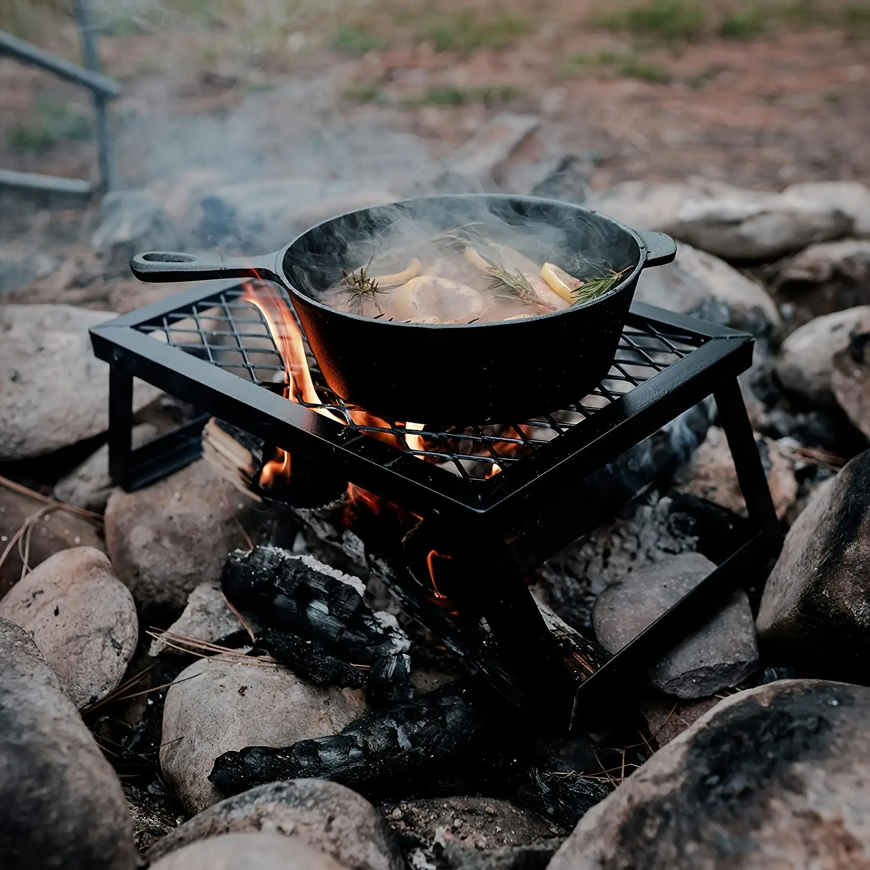 Portable Foldable Campfire Gri - Camping Cooking Over Fire recensione e prezzo