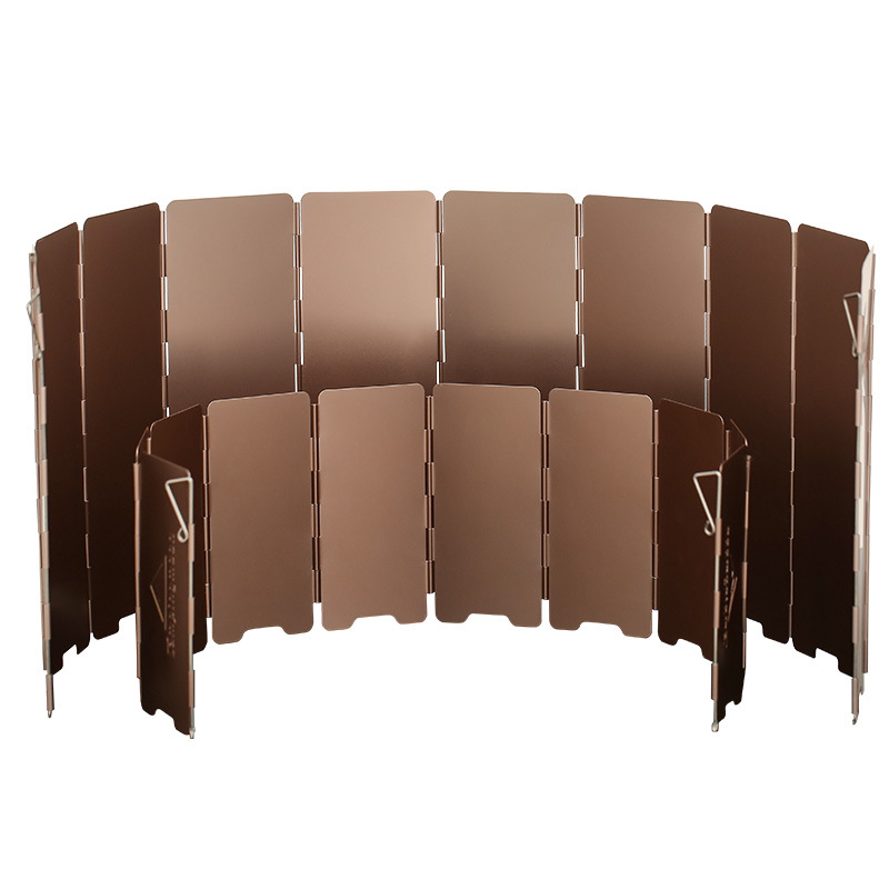 10 Plates Bronze-coloured Fold - Camping Cooking Plate recensione e prezzo