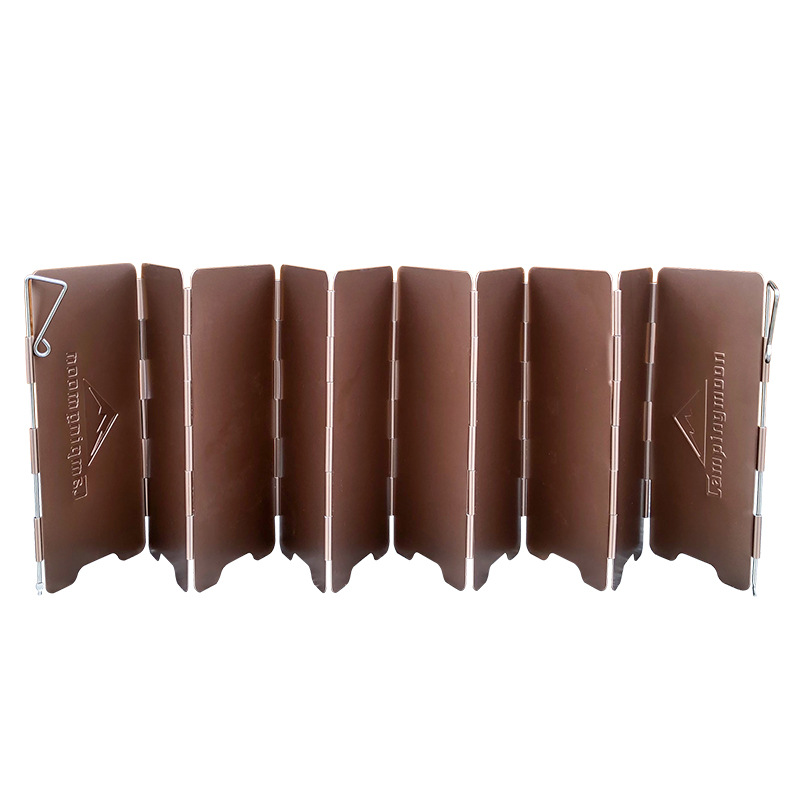 10 Plates Bronze-coloured Fold - Camping Cooking Plate recensione e prezzo