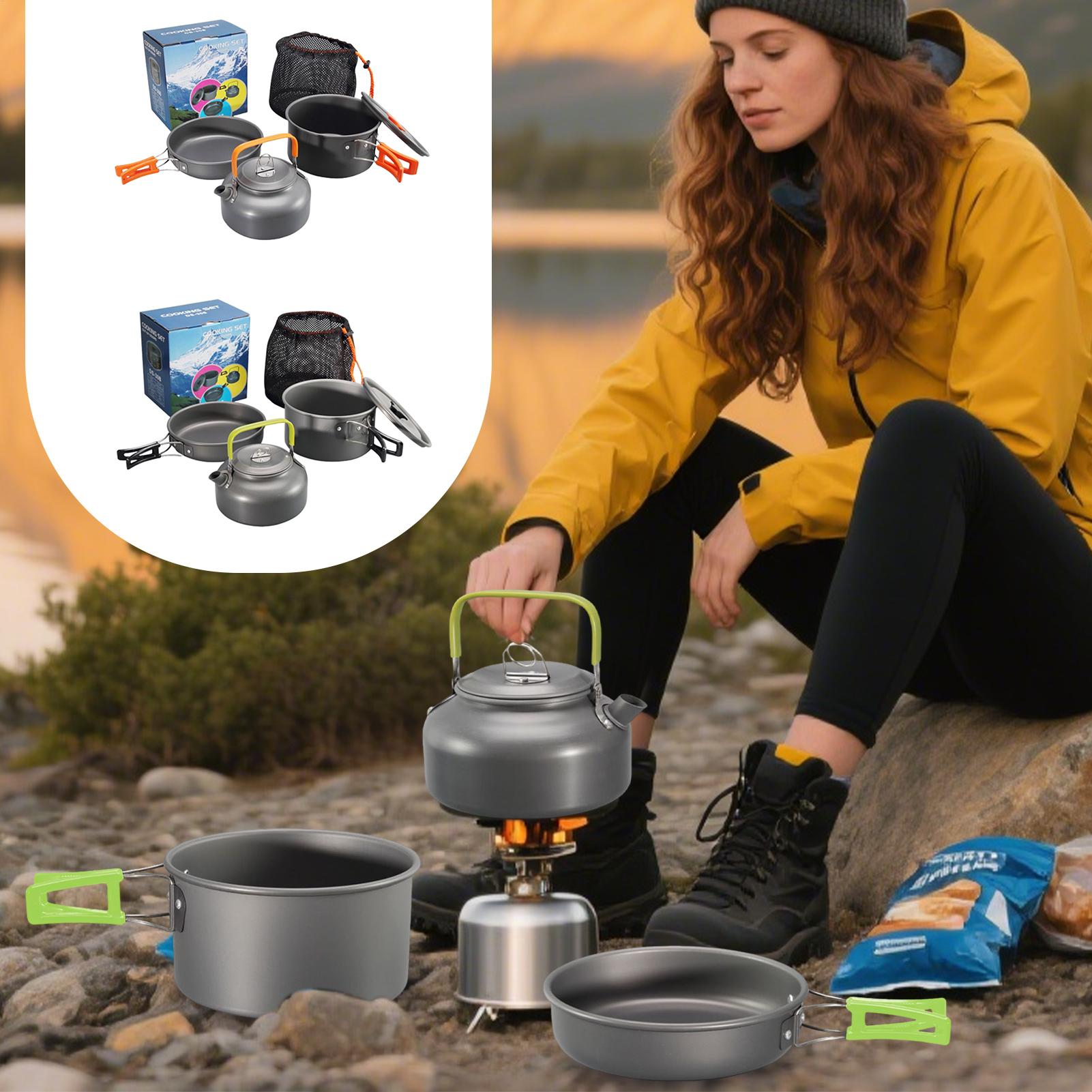 Camping Cookware Camping Cook  - Camping Lightweight Cooking Pot recensione e prezzo