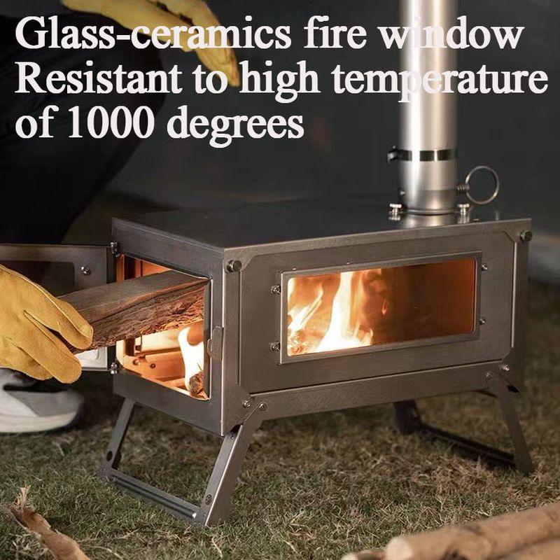 Folding Titanium Fire Wood Hea - Campfire Cooking In Another World recensione e prezzo