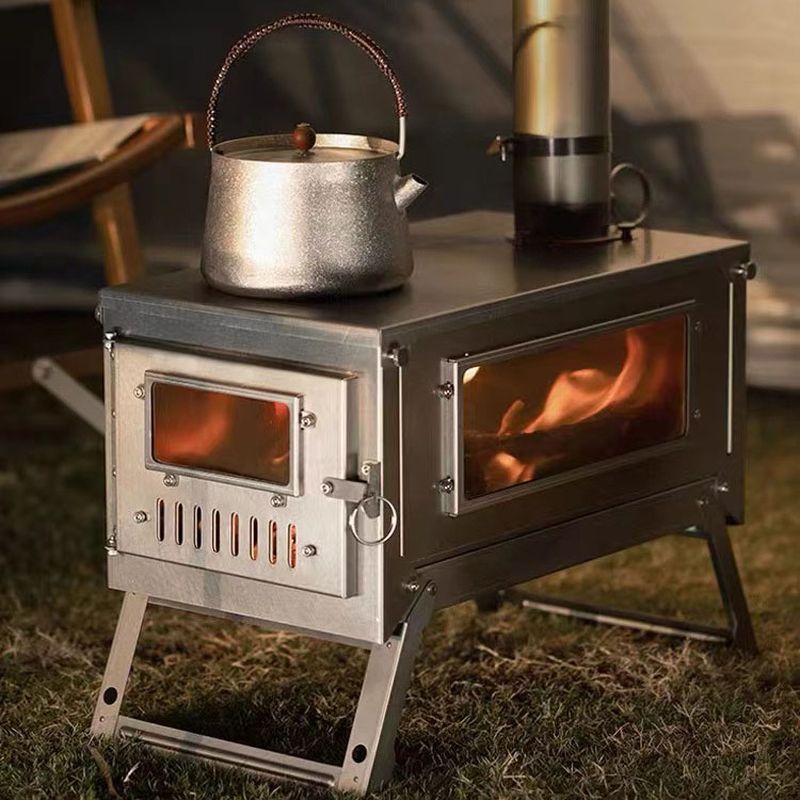 Folding Titanium Fire Wood Hea - Campfire Cooking In Another World recensione e prezzo