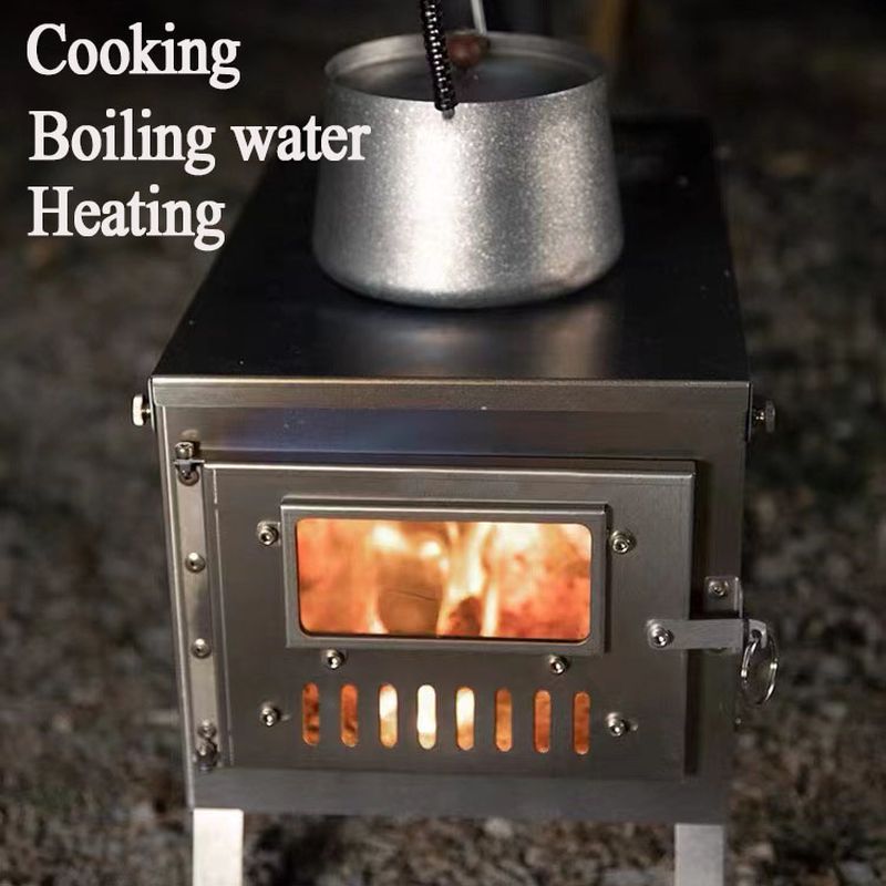 Folding Titanium Fire Wood Hea - Campfire Cooking In Another World recensione e prezzo
