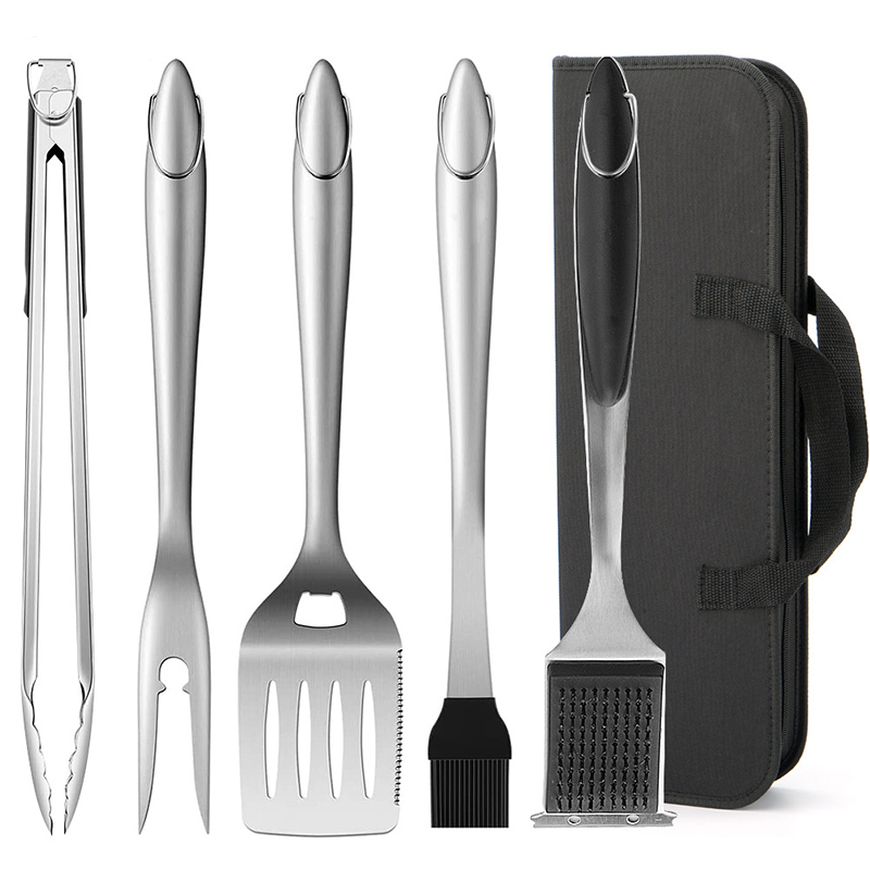 Stainless Steel Barbecue Tool  - Camping Cooking Bundle recensione e prezzo