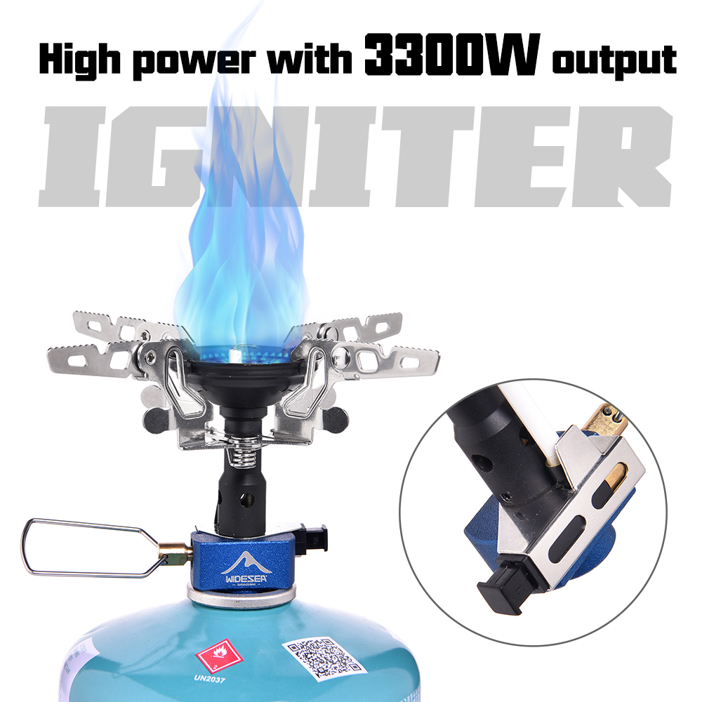 Outdoor Camping Gas Burner Out - Camping Cooking Hob recensione e prezzo