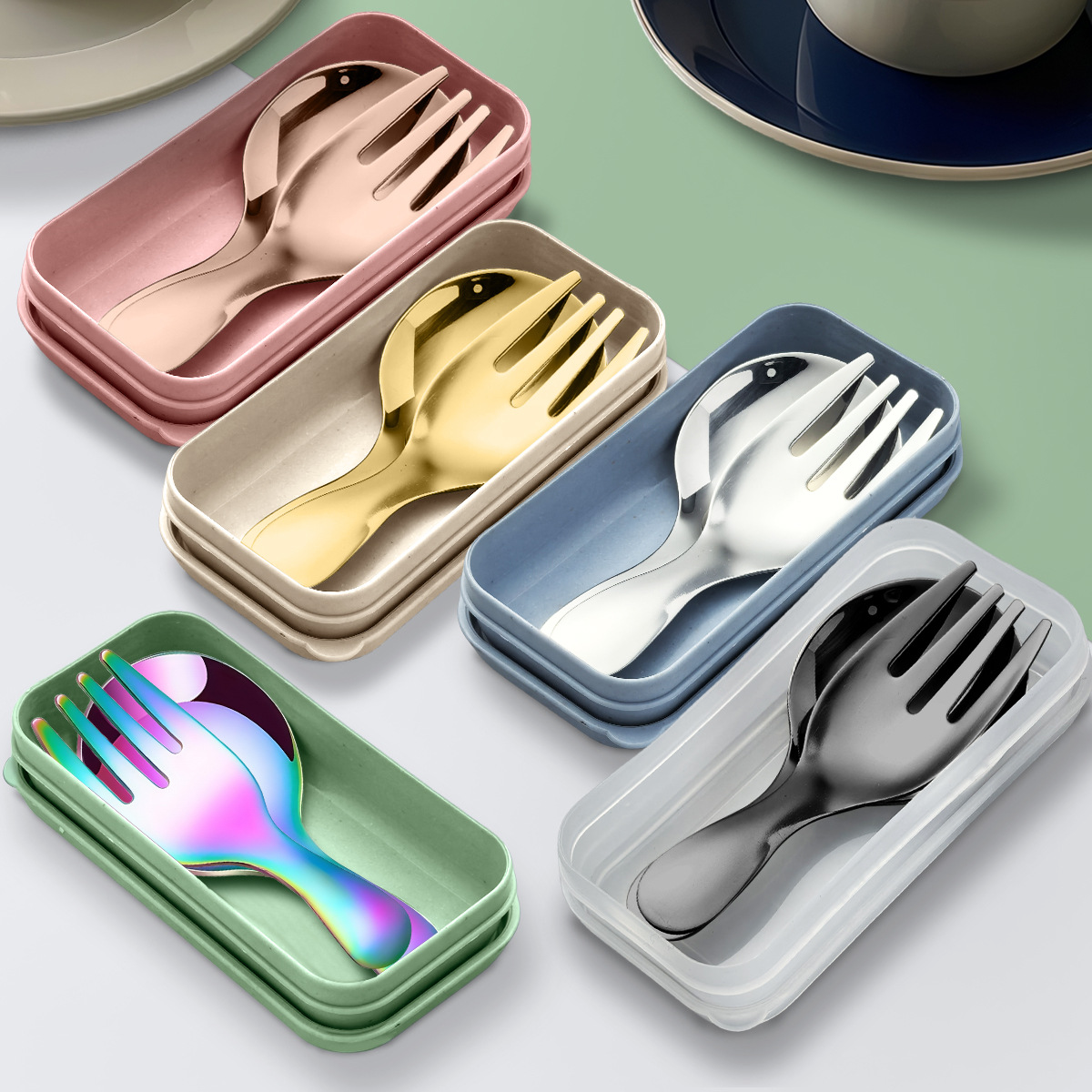 Stainless Steel Tableware Set  - Camping Cooking Bundle recensione e prezzo