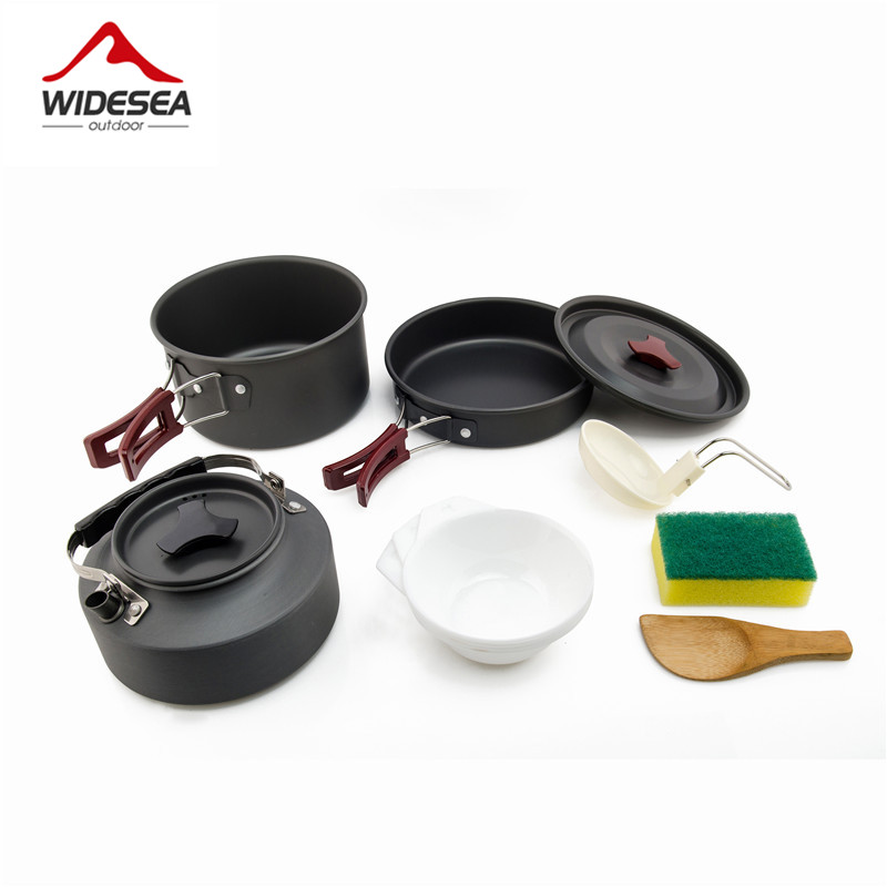 Widesea Camping Cookware Set O - Camping Cooking Bundle recensione e prezzo