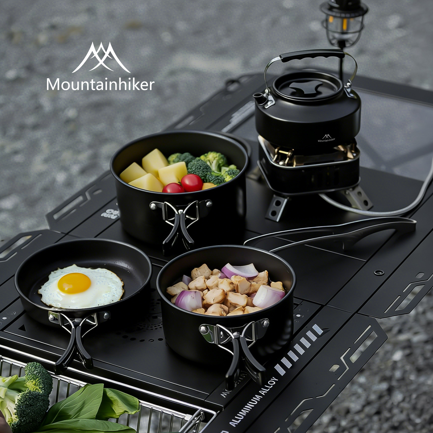 MOUNTAINHIKER Camping Cookware - Camping Cooking Bundle recensione e prezzo