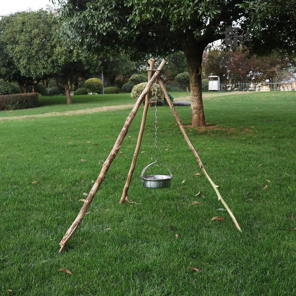 Stainless Steel Outdoor Campin - Camping Cooking Fire Pit recensione e prezzo
