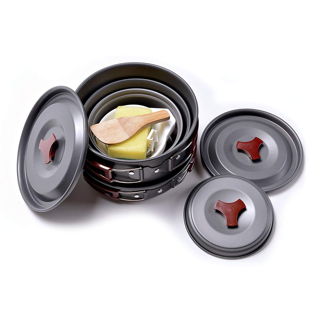Outdoor Camping Cookware Kit N - Camping Lightweight Cooking Pot recensione e prezzo