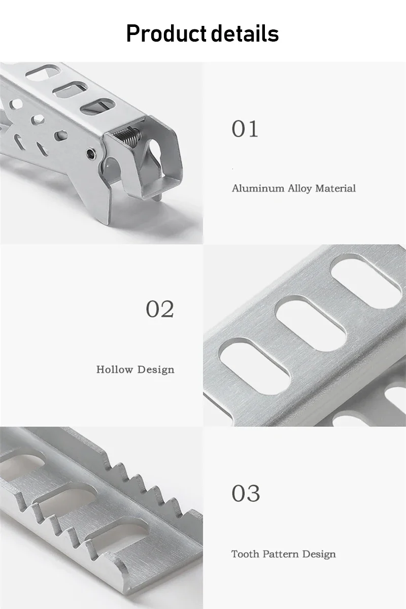 Aluminium Anti-hot Alloy Clip  - Camping Cooking Hardware recensione e prezzo