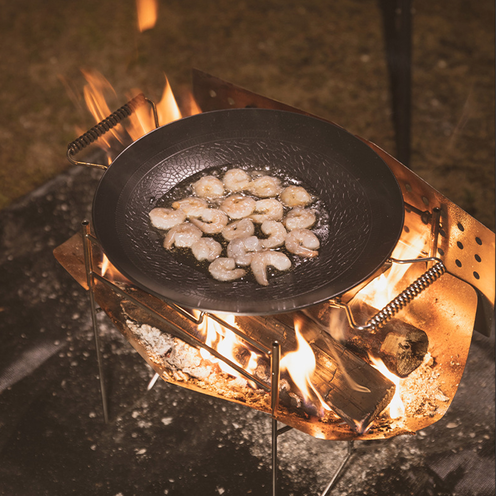 /Stainless /Steel /Foldable Bo - Camping Cooking Fire Pit recensione e prezzo